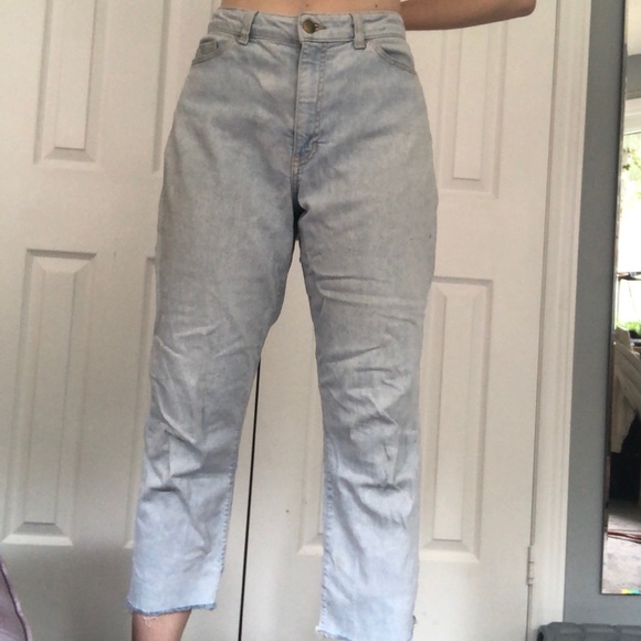 SOLD American Apparel Light Wash Jean Cutoffs - Picture 2 of 5